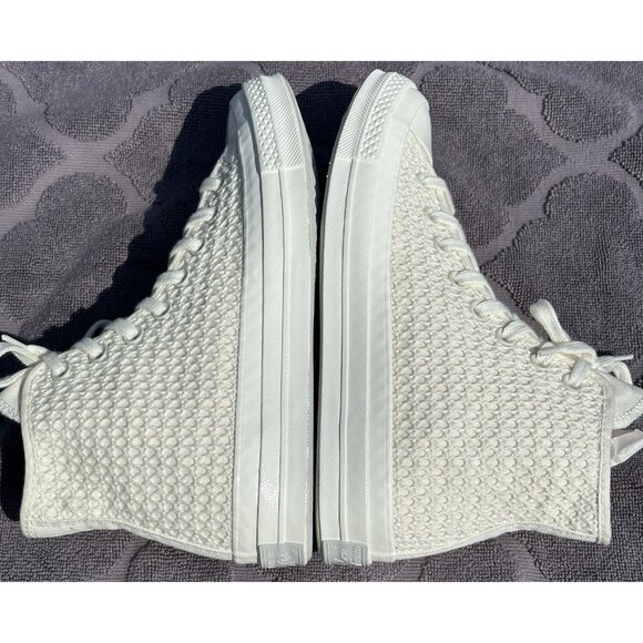 Converse Chuck 70 Knit Unisex High Top Shoes Women's 8.5 Men's 6.5 A07534C New - Picture 6 of 10